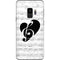 BW Musical Notes Galaxy S9 Skin
